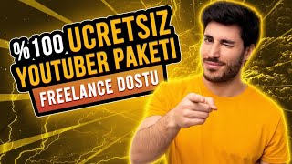 UCRETSIZ-Youtuber-Paketi-Freelance-Olarak-Para-Kazan-Para-Kazan