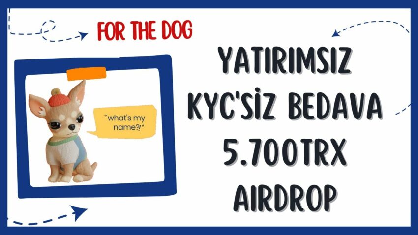 YATIRIMSIZ KYC’SİZ BEDAVA 5.700TRX AIRDROP | İNTERNETTEN PARA KAZAN 2023 Para Kazan
