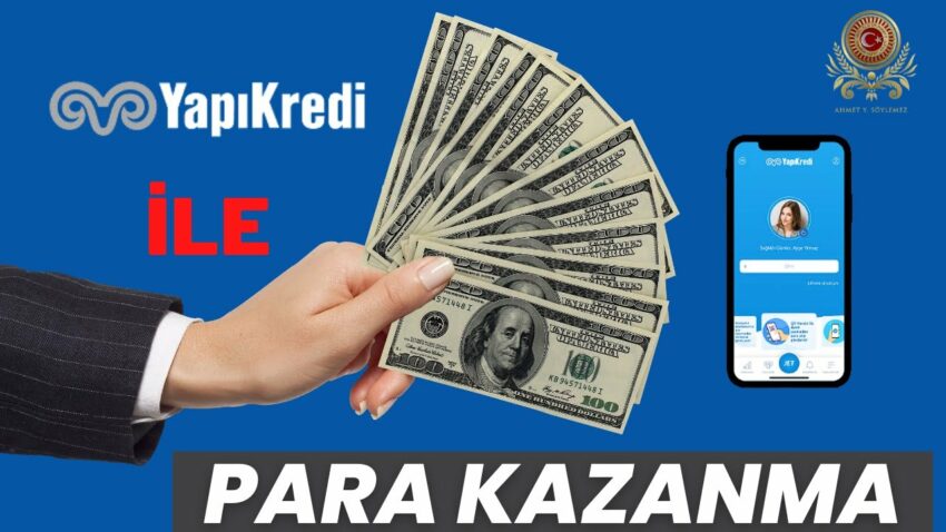 YATIRIMSIZ YAPIKREDİ MÜŞTERİSİ OL 300₺ Üzeri Para Kazan #yapıkredi Uygulaması #internettenparakazan Kripto Kazan 2022