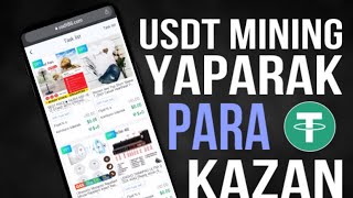 Yeni Usdt Mining Sitesi | Günlük 10$ Para Kazan | Ödeme Kanıtlı Para Kazan