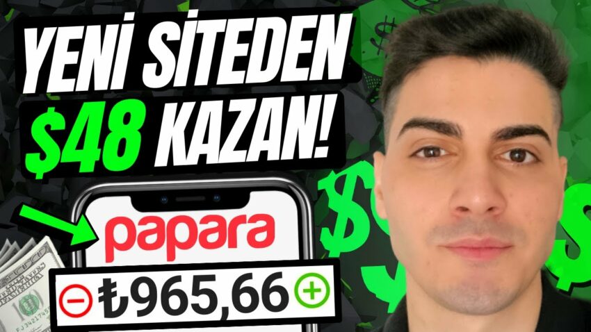 1 SAATTE $48 KAZANDIĞIM YENİ SİTE! 💰 (ÖDEME KANITLI) – İnternetten Para Kazanma 2023 (Dolar Kazanma) Para Kazan