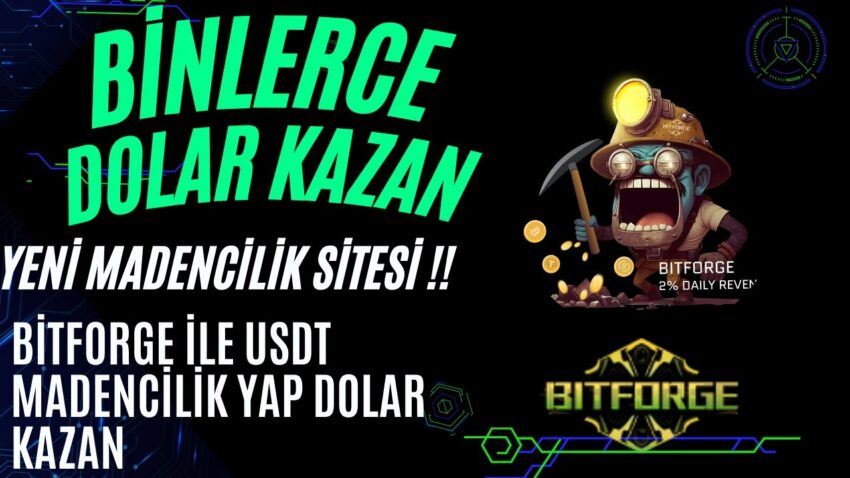 Bitforge İle Madencilik Yaparak Dolar Kazan Yeni Madencilik Sitesi Ödeme Kanıtlı#kripto #mining #btc Kripto Kazan 2022