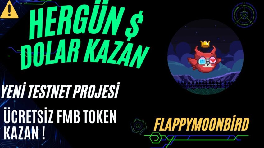 FlappyMoonBird Testnet !! Ücretsiz Fmb Token Kazan Dev Proje Binlerce Dolar Kazan ! #kripto #testnet Kripto Kazan 2022