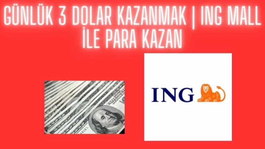 Günlük 3 Dolar Kazanmak | ING Mall ile Para Kazan | New Usdt Earning Site Para Kazan