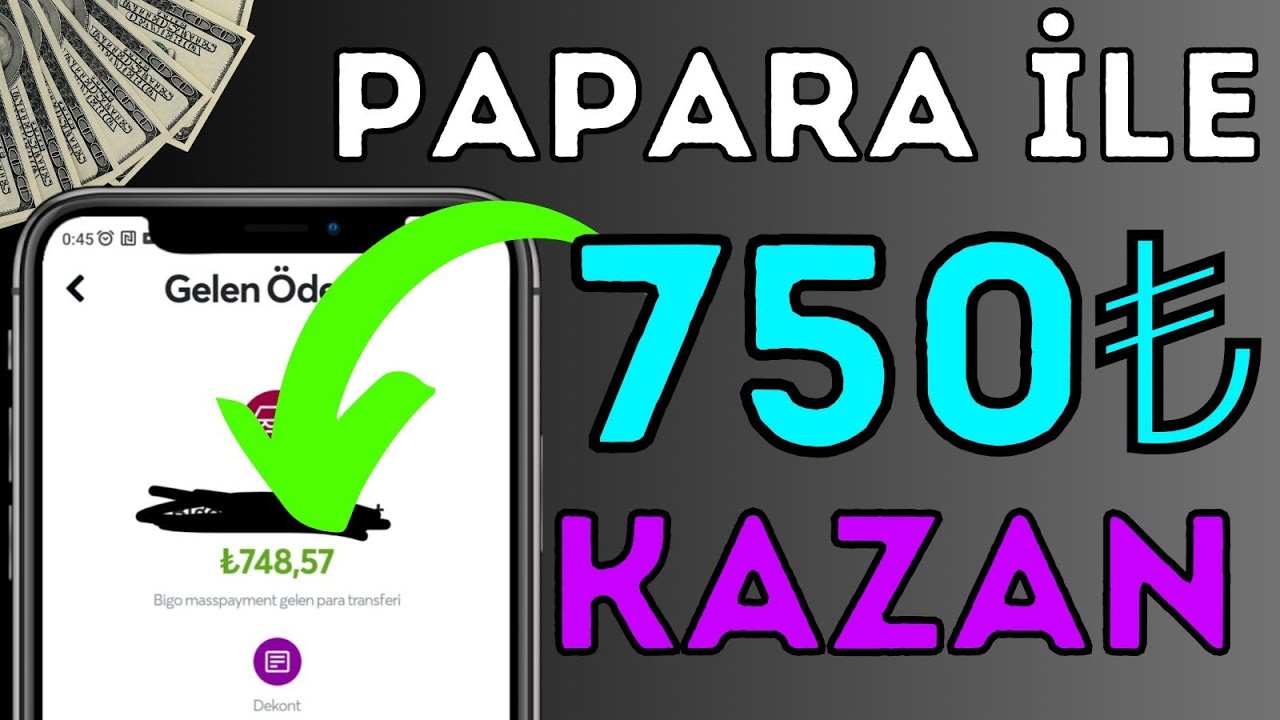 Papara-Ile-Gunluk-750-Kazan-Odeme-Kanitli-Internetten-Para-Kazanma-2023-Para-Kazan