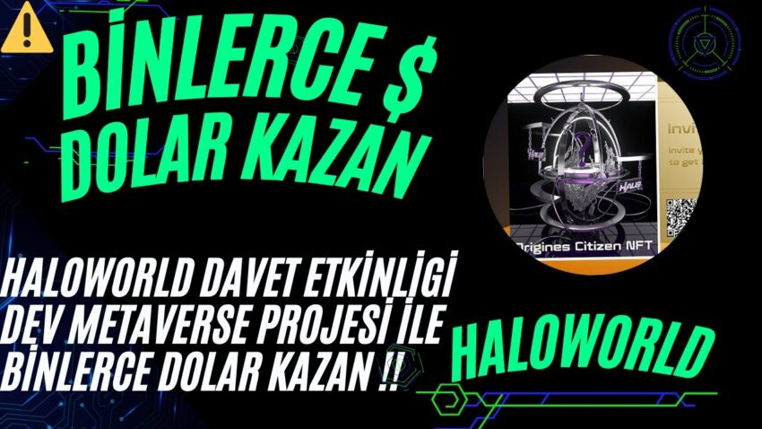 Ücretsiz Yatırımsız Binance Token Kazan ! Haloworld Nft Ve Bnb Ödüllü Etkinlik Dolar Kazan Kripto Kazan 2022