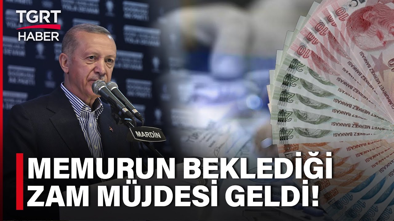 Cumhurbaskani-Erdogan-Memura-Zam-Mujdesi-Verdi-Iste-En-Dusuk-Memur-Maasi-Miktari-TGRT-Haber-Memur-Maaslari