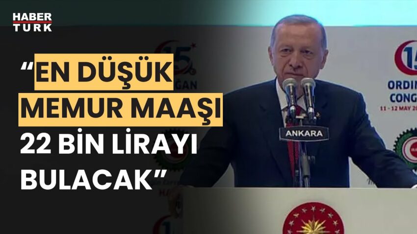 Erdoğan’dan memur maaşı müjdesi! Memur Maaşları 2022
