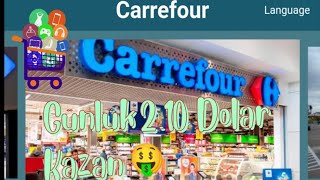Günlük 2.10 Dolar Kazanmak🤑 | Yeni CarrefourSA Dolar Kazanç Sitesi 💸 | New USDT Earning Site 👈 Ek Gelir 2022