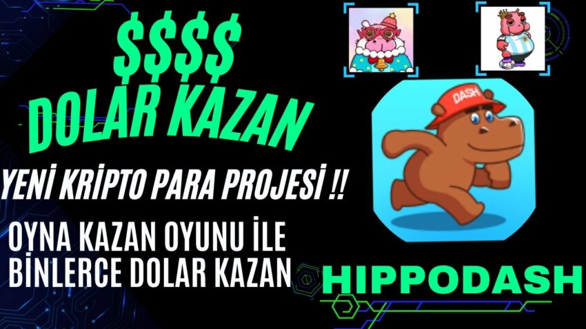 Oyna Kazan Hıppo Dash Nft Oyunu İle Hip Token Kazan Binance Destekli Proje #kripto #airdrop #nft Kripto Kazan 2022