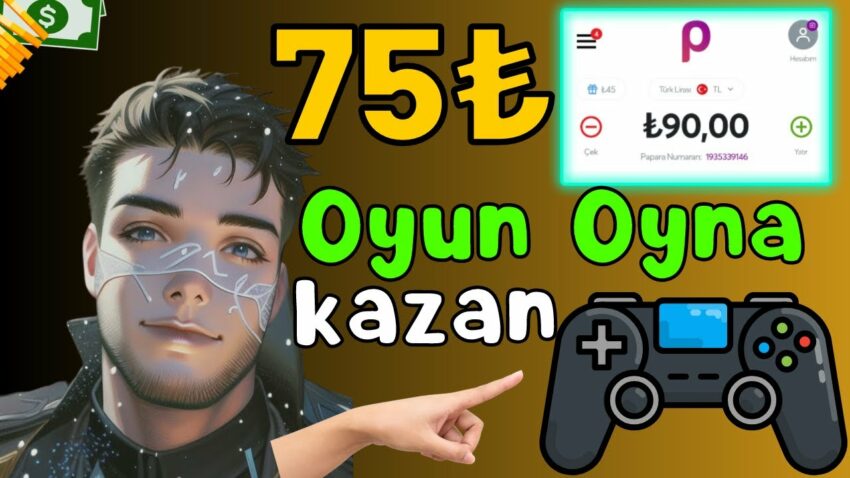 Oyun Oynayarak Saatlik 75₺ Kazan 🤑-💰(ÖDEME VİDEO)🤑- İnternetten Para Kazanma Yolları 2023 Para Kazan