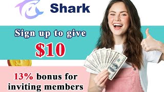SHARK MALL🔥!! VİP SEVİYENİ SEÇEREK GÖREVLERİ YAP PARA KAZAN💰!! 10$ BONUS💸 Para Kazan