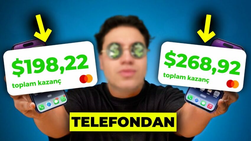 TELEFONDAN GÜNDE $10’a KADAR KAZANABİLECEĞİNİZ: Para Kazanma Yolları 💰 Para Kazan