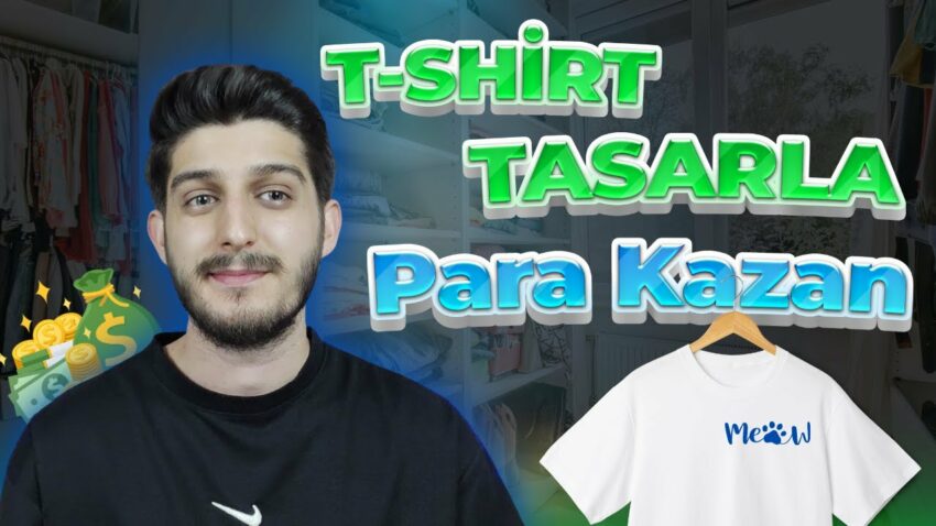 Ücretsiz T-shirt Tasarla PARA KAZAN!💰 İnternetten Para Kazanma – Teespring Para Kazan