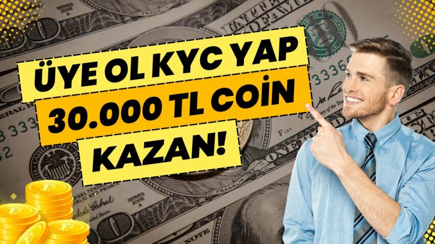 30.000 TL KAZANDIRAN BORSA! 💰 (Üye OL KYC Yap Hediye Kripto Kutusu Kazan) Kripto Kazan 2022