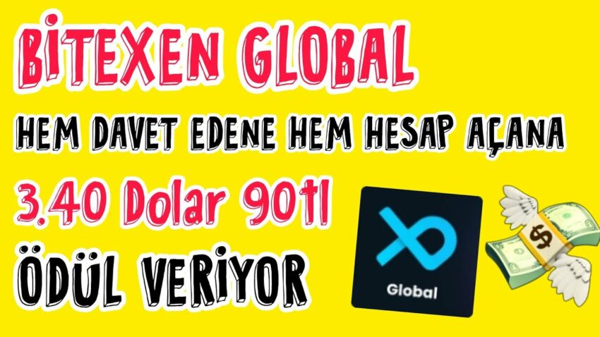 Bitexen Global 90tl 3.40 Dolar Ödül Hem Hesap Açana Hem Davet Edene | Herkes Yapabilir. Bitexen 2022