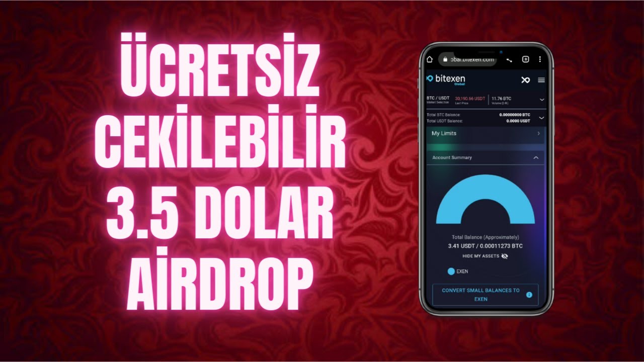 Bitexen-Global-ucretsiz-cekilebilir-3.5-dolar-airdrop-Bitexen