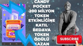 Candy Pocket Aırdrop Etkinliği Başladı | Yatırımsız Candy Token Kazan |Part 2 Detaylı Anlatım Kripto Kazan 2022