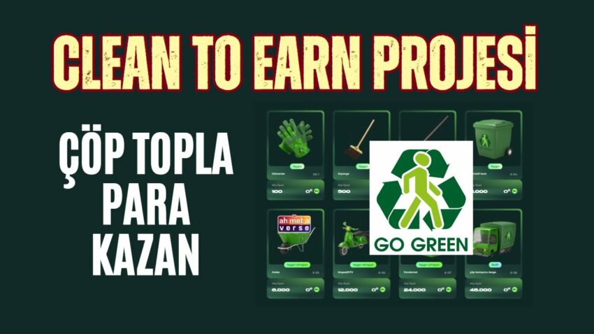 Çöp Toplayarak Para Kazan Dao Go Green Kripto Kazan 2022