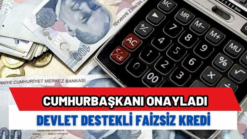 Erdoğan’dan faizsiz kredi müjdesi geldi! Ziraat, Vakıf, Halkbank şartsız, masrafsız 500.000 TL verec Banka Kredi