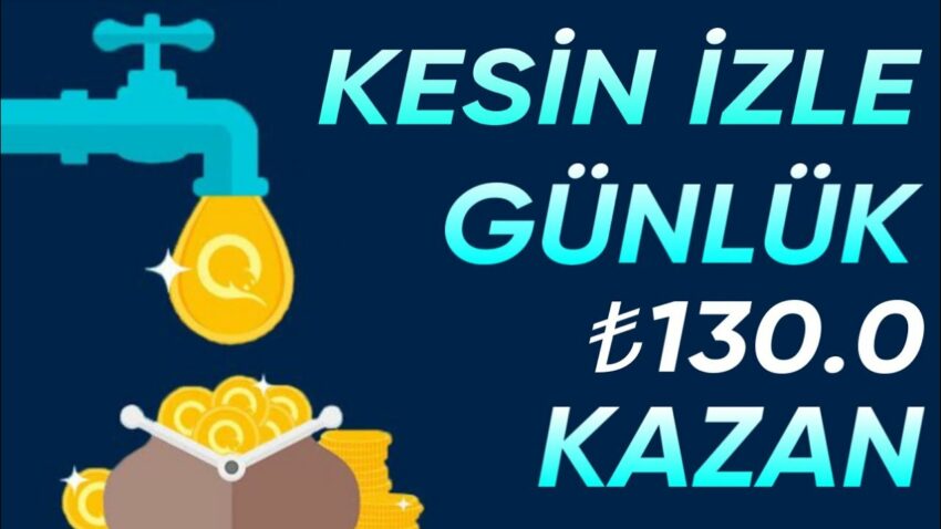 Kesin İzle Günlük ₺130 Kazan!!💸KANITLI VİDEO! İnternetten Para Kazanma 2023 Para Kazan