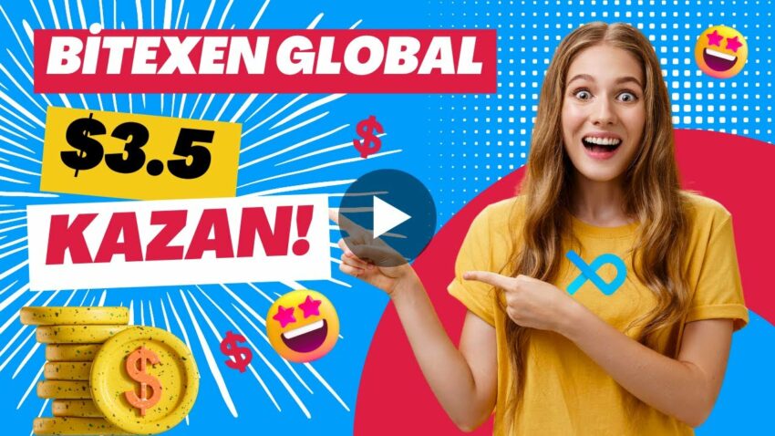 Yatırımsız Çekilebilir Bitexen Global Üye OL 3.5 Dolar Kazan! (Bitexen Airdrop) Bitexen 2022
