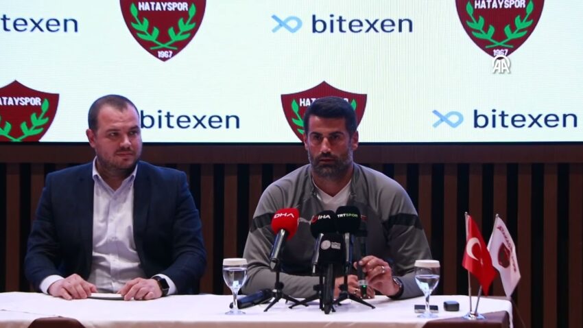Atakaş Hatayspor ile Bitexen arasındaki iş birliği yeni sezonda sürecek Bitexen 2022