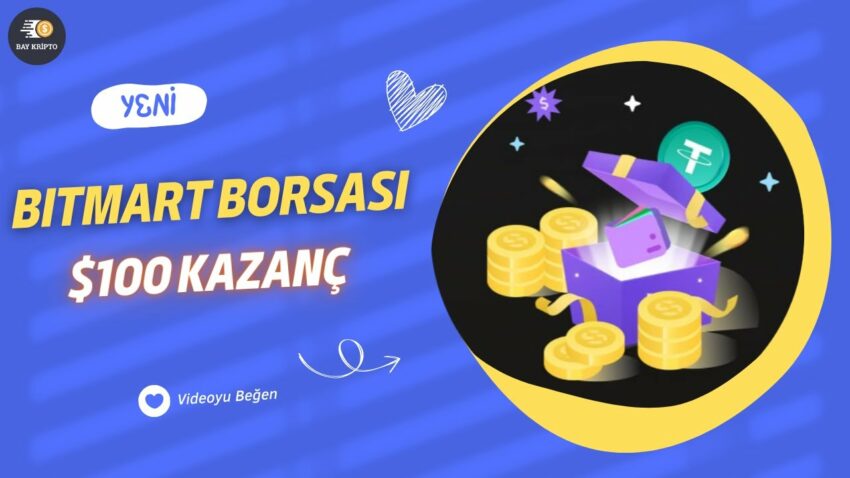 BITMART BORSASI $100 KAZAN | AIRDROP’UN TEK ADRESİ Kripto Kazan 2022