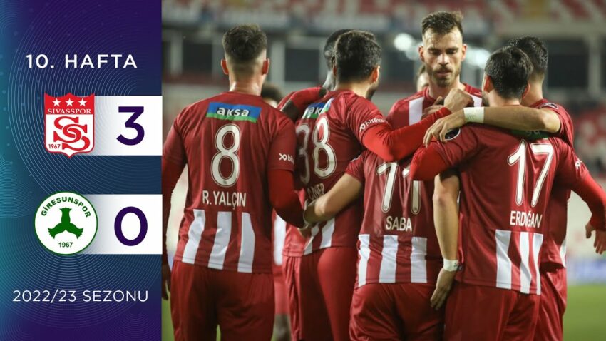 Demir Grup Sivasspor (3-0) Bitexen Giresunspor | 10. Hafta – 2022/23 Bitexen 2022