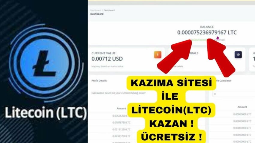 YENİ ! Kripto Madencilik Sitesi İLE Ücretsiz 400TL KAZAN ! 🔋 Litecoin Kazıma Sitesi 💵 Kripto Kazan 2022