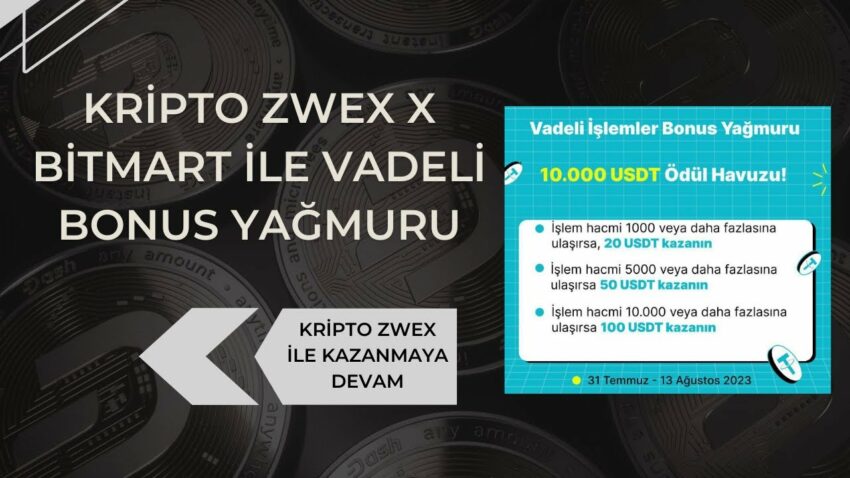 Bitmart x Kripto zWex İle 100$ Vadeli bonusu Kazan | AIRDROP’UN TEK ADRESİ Kripto Kazan 2022