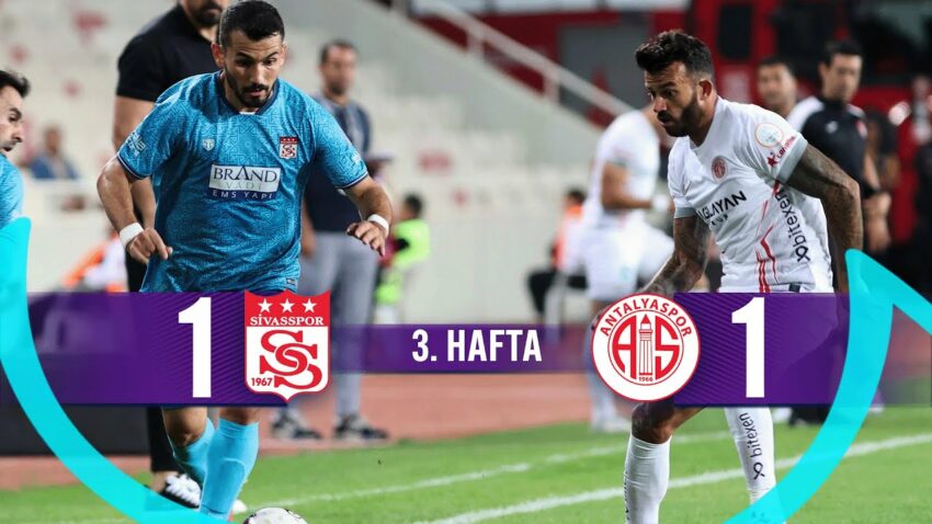 EMS Yapı Sivasspor (1-1) Bitexen Antalyaspor – Highlights/Özet | Trendyol Süper Lig – 2023/24 Bitexen 2022