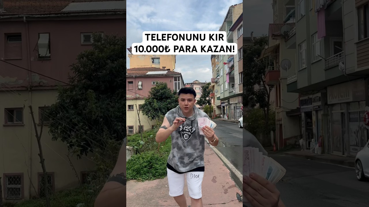 Semih-Varol-Telefonunu-kir-10.000-para-kazan-semihvarol-shorts-Para-Kazan