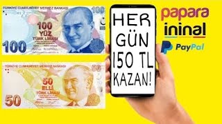 TELEFONDAN HER GÜN 150 TL KAZAN! 💸 – İNTERNETTEN PARA KAZANMAK Para Kazan