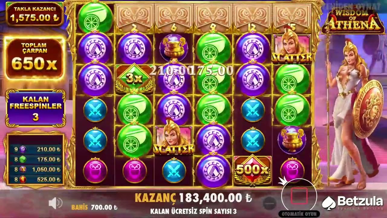 WISDOM-OF-ATHENA-SLOTUNDA-3.500.000-KAZANC-SENDE-HAYALINDEKI-PARALARI-HEMEN-KAZAN-slots-Para-Kazan