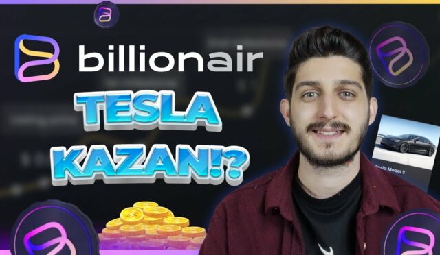 BillionAir Yeni Para Kazanma ve Çekiliş Projesi Tesla Kazan! | İco Ön Satışı! Para Kazan