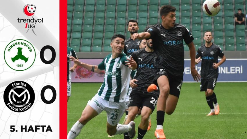 Bitexen Giresunspor (0-0) Manisa FK – Highlights/Özet | Trendyol 1. Lig – 2023/24 Bitexen 2022