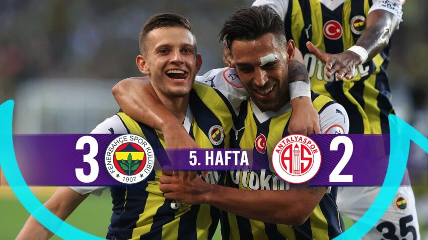 Fenerbahçe (3-2) Bitexen Antalyaspor – Highlights/Özet | Trendyol Süper Lig – 2023/24 Bitexen 2022