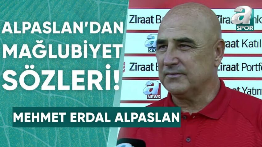 Mehmet Erdal Alpaslan’dan Mağlubiyet Sözleri! (Bitexen Adana 1954 FK 2-1 Osmaniyespor FK) / A Spor Bitexen 2022