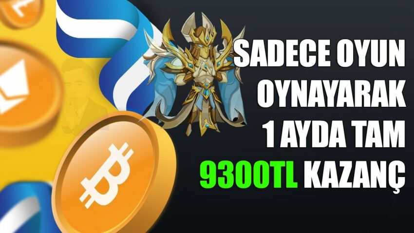 Oyun Oyna Para Kazan! 1 Ayda 9300TL Kripto Kazan 2022