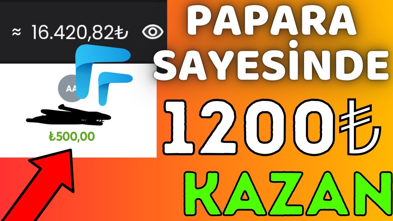 Papara-ile-1200-Kazan-ODEME-KANITLI-VIDEO-Internetten-Para-Kazanma-Yollari-2023-Para-Kazan
