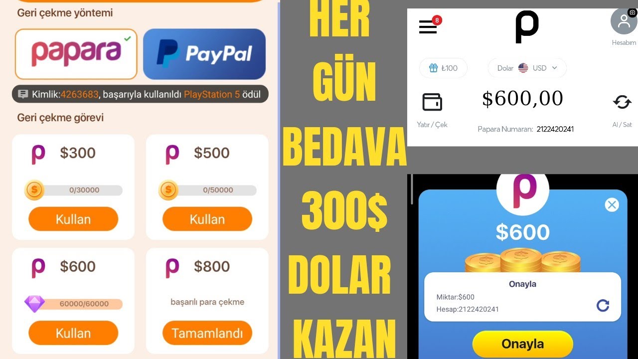 VIDEO-IZLE-HER-GUN-300-DOLAR-KAZANMAK-Internetten-dolar-kazanma-Internetten-para-kazanma-2023-Para-Kazan