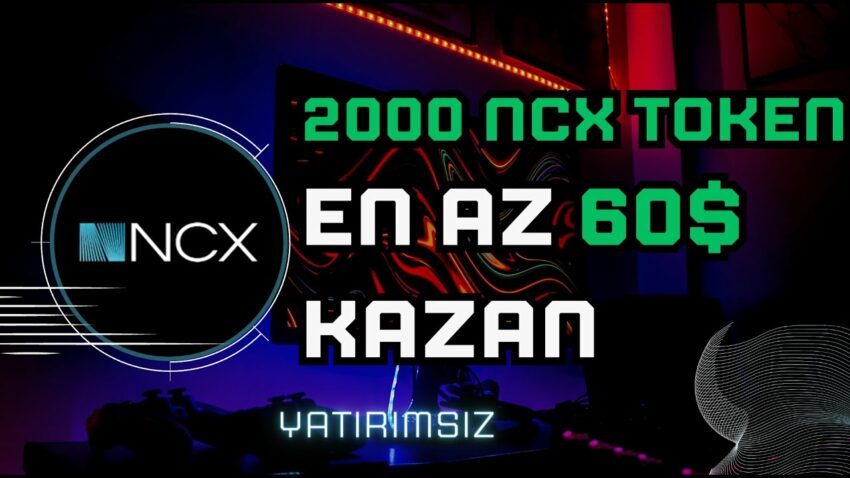 Yatırımsız 2000 NCX Token kazan En az 60 $ Kazan #ncxt #ncx #airdrop #kripto #bitcoin #btc Kripto Kazan 2022