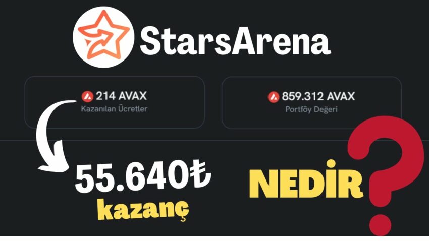 BU PROJE KAÇMAZ ! Hisse Al Para Kazan ! Stars Arena Nedir ? Para Yatırma & Para Çekme Para Kazan