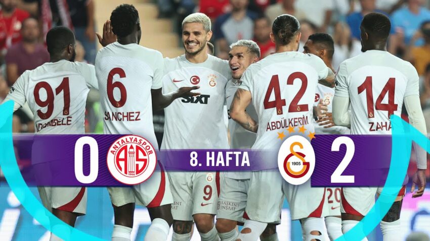 Bitexen Antalyaspor (0-2) Galatasaray – Highlights/Özet | Trendyol Süper Lig – 2023/24 Bitexen 2022