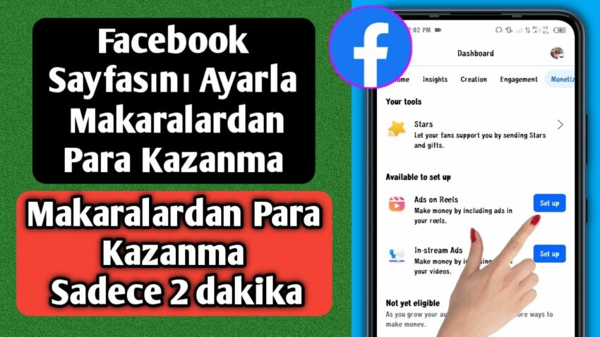 Facebook Sayfa Makaralarından Para Kazanma Nasıl Kurulur (Yeni Güncelleme 2023) Para Kazan