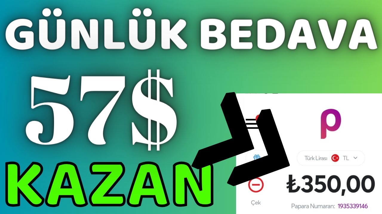 Gunluk-Bedava-57-Kazan-ODEME-VIDEO-Internetten-Para-Kazanma-Yollari-2023-Para-Kazan
