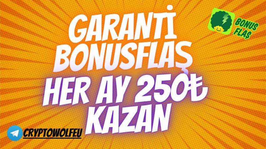 Her Ay 250₺ Kazan︱Garanti BonusFlaş Kripto Kazan 2022