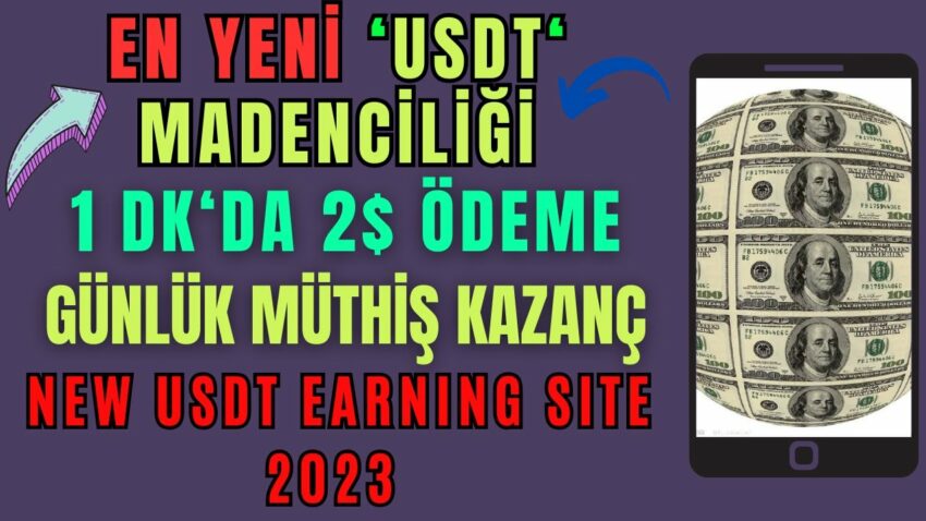 Hergün Dolar Kazan!! 1.9$ Canlı Ödeme🔥EN YENİ Usdt Bulut madenciliği👌 PERFECT USDT CLOUD MINING Kripto Kazan 2022