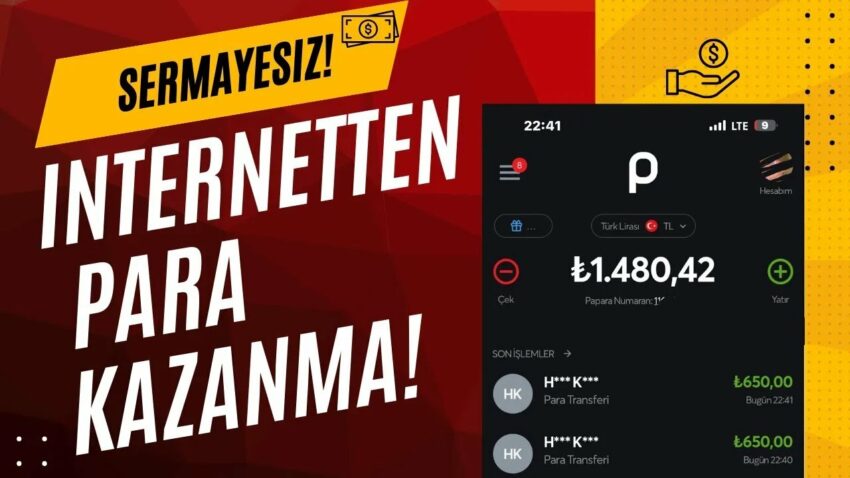 INTERNETTEN HAFTADA 3.800TL KAZANDIM!! 💰 – İnternetten Para Kazan! Para Kazan